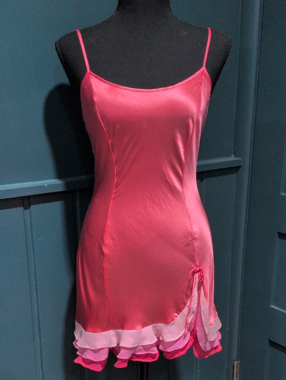 Vintage Y2K 100% Silk Victoria's Secret Slip Dress